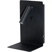 Grönlund Shelf Spot LED seinävalaisin USB-portilla 3W musta