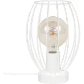 B.K.Licht Kago pöytävalaisin E27 25,6cm valkoinen