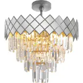 Eko-Light Carisma kattovalaisin 50cm 9xE14 kromi