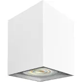 Milagro Bima Spot Square pinta-asennettava alasvalo GU10 8x8cm valkoinen