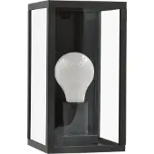ACB Cube seinävalaisin IP54 E27 22cm antrasiitti
