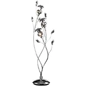 Grönlund Biella pöytävalaisin 70 cm 3xG4 kromi/kristalli