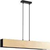 Emibig Carlo riippuvalaisin 3xE27 72cm musta