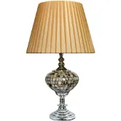Grönlund Pearl pöytävalaisin 55 cm E27 kromi/simpukka/kulta