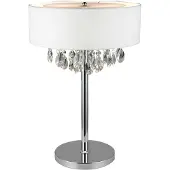 Grönlund Brilliant pöytävalaisin 57cm 2xE14 valkoinen