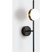 MANTRA Cuba LED seinävalaisin 8W 3000K 50cm musta/kulta