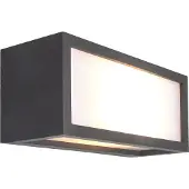 MANTRA Utah seinävalaisin E27 IP65 25cm grafiitinharmaa