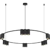Eko-Light Genesis riippuvalaisin 15xGU10 100cm musta