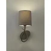 MANTRA Lua seinävalaisin tuhkan harmaa E27 *outlet*