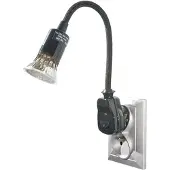 Valotorni Awa pistokevalaisin LED GU10 6W musta