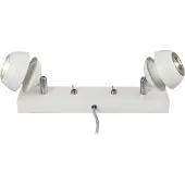 Valotorni Comet seinävalaisin 30cm 2xGU10 valkoinen