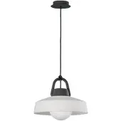 MANTRA Kinke riippuvalaisin E27 IP65 40cm harmaa/valkoinen