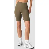 ICANIWILL Define Seamless Biker Shorts Dark Sand
