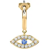 La Petite Story Hoop Devil Eye Korvakorut
