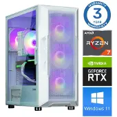 INTOP Tietokone Ryzen 7 5700X 16GB 500SSD M.2 NVME RTX3050 6GB WIN11Pro