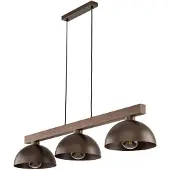 TK Lighting Riippuvalaisin Oslo , himmennettävä, Ruskea/ruoste, Olohuone/ruokailutila, Metalli, Moderni