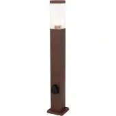 QAZQA Ulkovalaisin ruosteinen ruskea 80 cm pistokkeella IP44 - Malios