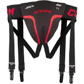 CCM Jock Combo BLK/RED JR alasuoja