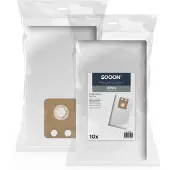 SQOON Kangaspölypussi 42125; Nilfisk VP600/CNDB 5000/CDNF 4000; 10 kpl.