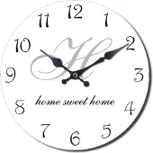 Kotoilu Home Sweet Home 34 cm kello