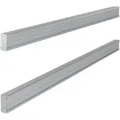 Acco 2x Fixed Index Support Token Fastening Guide 20 Units Hopeinen