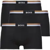 BOSS Bokserishortsit 'Motion' hiekka / musta / valkoinen