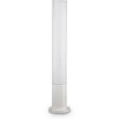 Ideal Lux Pylväsvalaisin Edo round, Valkoinen/opaali, Alumiini