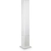 Ideal Lux Pylväsvalaisin Edo square, Valkoinen/opaali, Alumiini