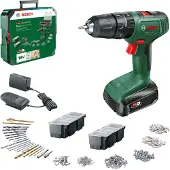 Bosch Iskupora / ruuvinväännin EasyImpact 18V-40; 18 V; 1x1,5 A akku + tarviketta