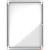 Nobo Premium Plus 4xa4 Arkkia Ulkovitriini Magneettinen Valkoinen Tausta