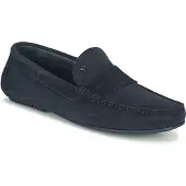 Martinelli for man. 1411-2496X Pacific Leather Moccasins navy (45), Flat, None, Casual, Classic