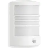 Briloner Toledo LED seinävalaisin 12W 4000K IP44 24,5cm valkoinen liiketunnistin