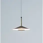 MANTRA Orion LED riippuvalaisin 8W 3000K 25cm musta/kupari