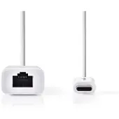 Nedis USB-C - RJ-45 verkkosovitin