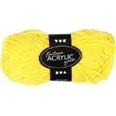 Creativ Company Acrylic Yarn Keltainen 50gr 80m