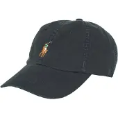 Ralph Lauren Stretch-Cotton Twill Ball Cap - Black - ONE SIZE