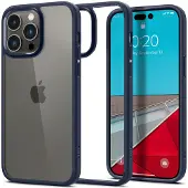 Spigen iPhone 14 Pro -kuori Ultra Hybrid Navy Blue