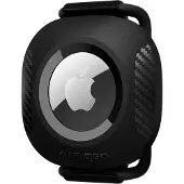 Spigen AHP03106, Laatikko, Musta, Apple, Termoplastinen polyuretaani (TPU), AirTag, 38,8 mm