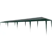 vidaXL Juhlateltta 3x12 m PE vihreä