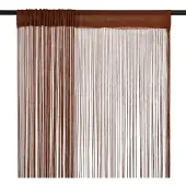 vidaXL Naruverhot, 2 kpl, 140 x 250 cm, Ruskea