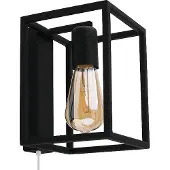 Nowodvorski Lighting Crate seinävalaisin E27 20cm musta
