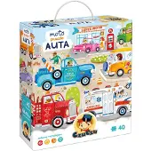Czuczu Puzzles 40 elements Moto puzzles Cars