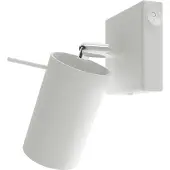 Sollux Ring seinävalaisin 16cm GU10 valkoinen kytkimellä