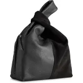 Markberg ElviraMBG Knot Bag, Suede Mix 100 Black