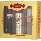 Cuba Paris Royal -lahjasetti 100 ml EDT Hajuvesi, partavesi (parranajon jälkeen) Royal 100 ml ja 200 ml Royal-deodorantti Miehille