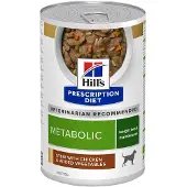 Hill's Pet Nutrition 24x354g Metabolic kana & kasvikset Hill’s Prescription Diet koiralle