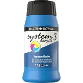 Daler Rowney DR System 3 akryyli 112 Coeruleum blue (hue) - 500ml