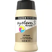 Daler Rowney DR System 3 akryyli 024 Buff titanium - 500ml