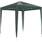 vidaXL Ammattimainen juhlateltta, 2x2 m, Vihreä