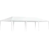 vidaXL Juhlateltta 4x9 m valkoinen